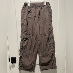 Taupe Parachute pants size Medium